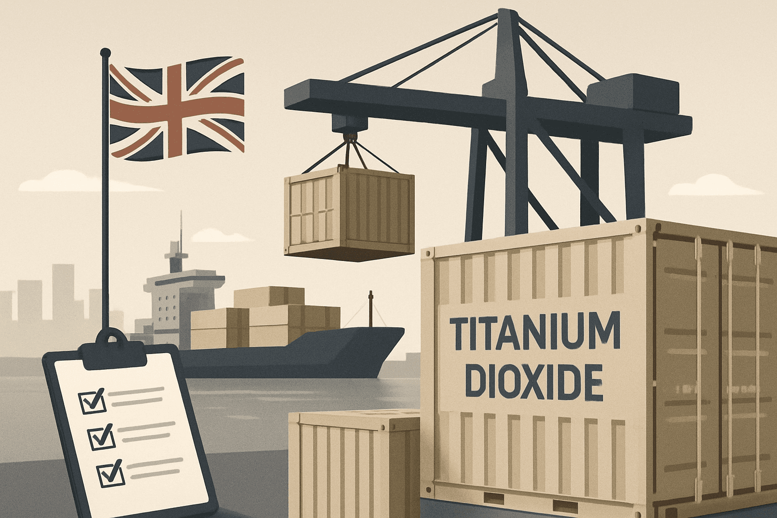 Surveillance renforcée des importations de dioxyde de titane britannique liées au groupe LB