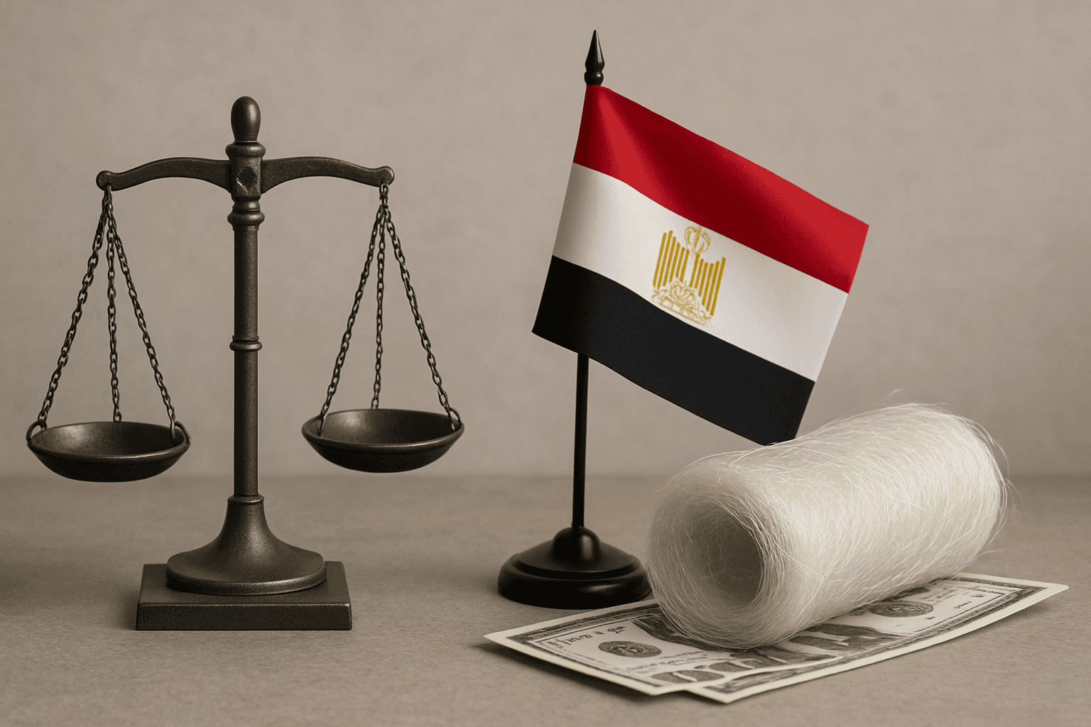 Maintien d'un droit compensateur définitif sur les importations de fibre de verre en provenance d’Égypte