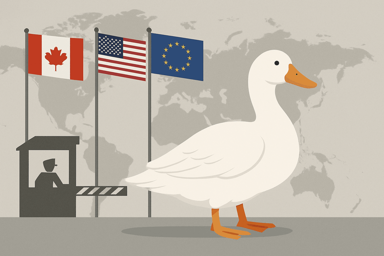 Modification des listes d'autorisation d'entrée pour volailles en provenance du Canada et des États-Unis après foyers d'influenza aviaire
