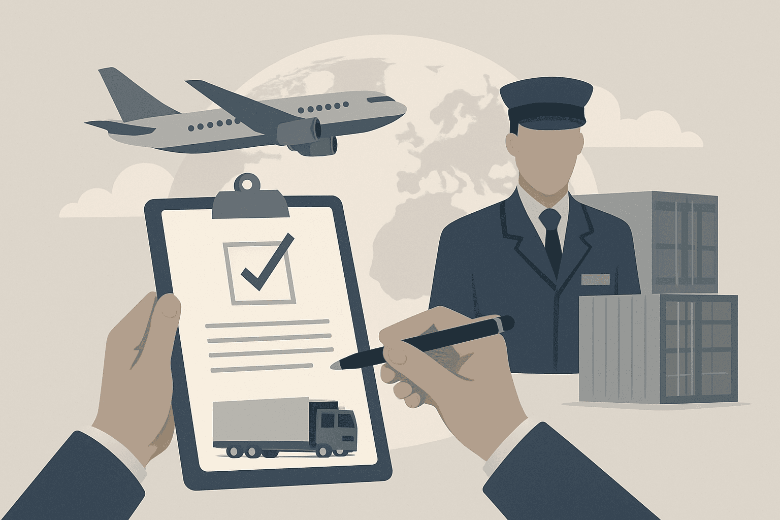 Conditions et mise en œuvre du Contrat de Transport Unique à Roissy pour l'exportation