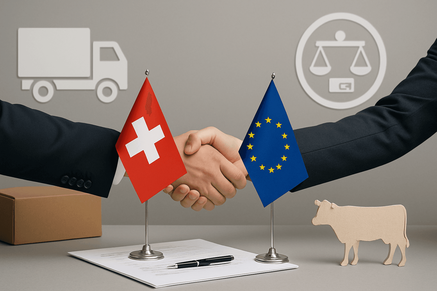 Accord UE-Suisse : modernisation des échanges de produits d'origine animale