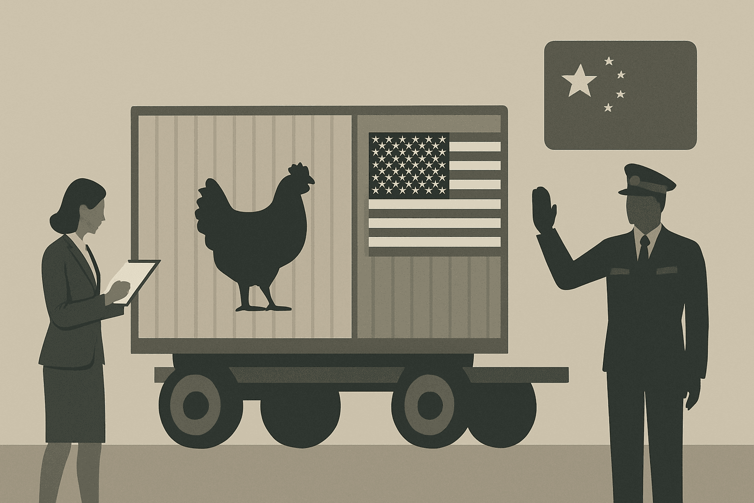Modification des conditions d’importation d'animaux et produits avicoles des États-Unis en raison d’un foyer d’influenza aviaire
