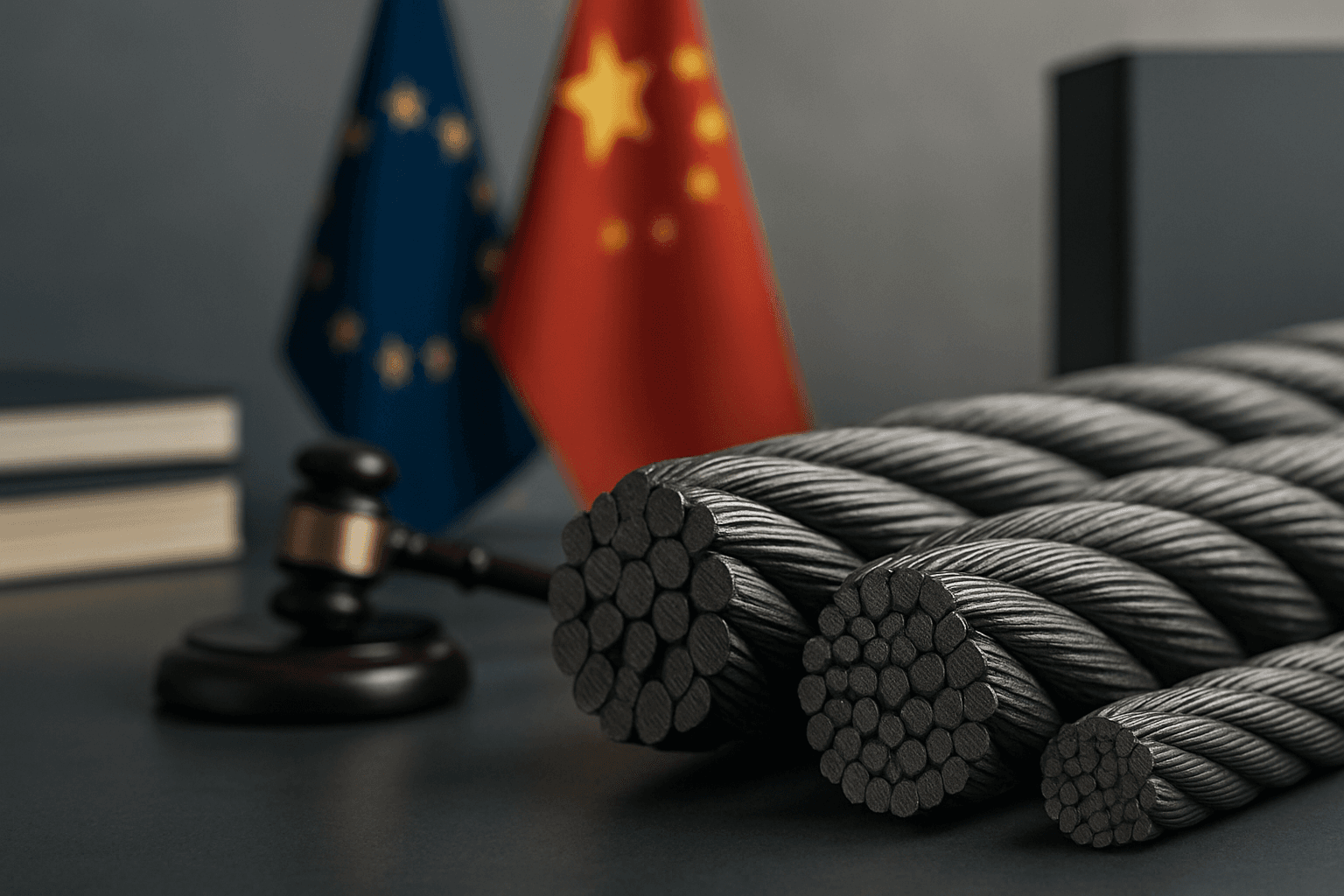 Réexamen antidumping des câbles et torons PSC importés de Chine : ouverture par la Commission européenne
