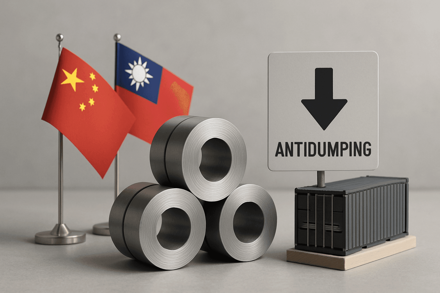 Ouverture d’un réexamen des mesures antidumping sur l’acier inoxydable laminé à froid en provenance de Chine et Taïwan