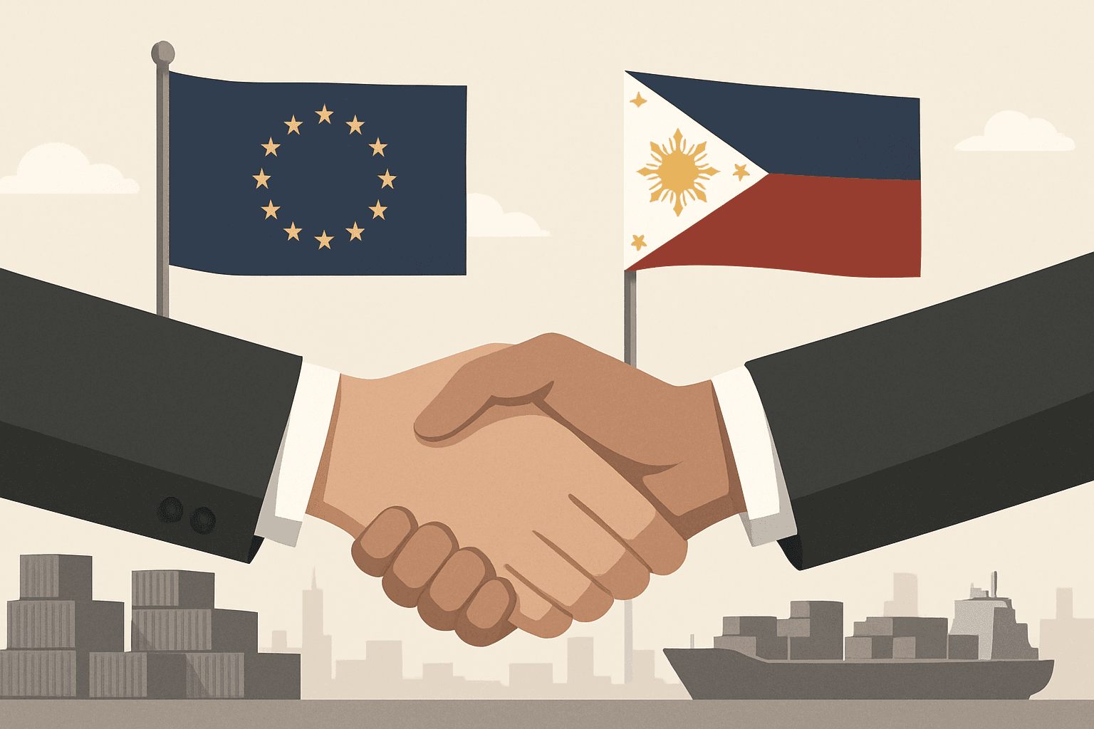 Union européenne et Philippines : accord de fond vers un nouvel accord de libre-échange