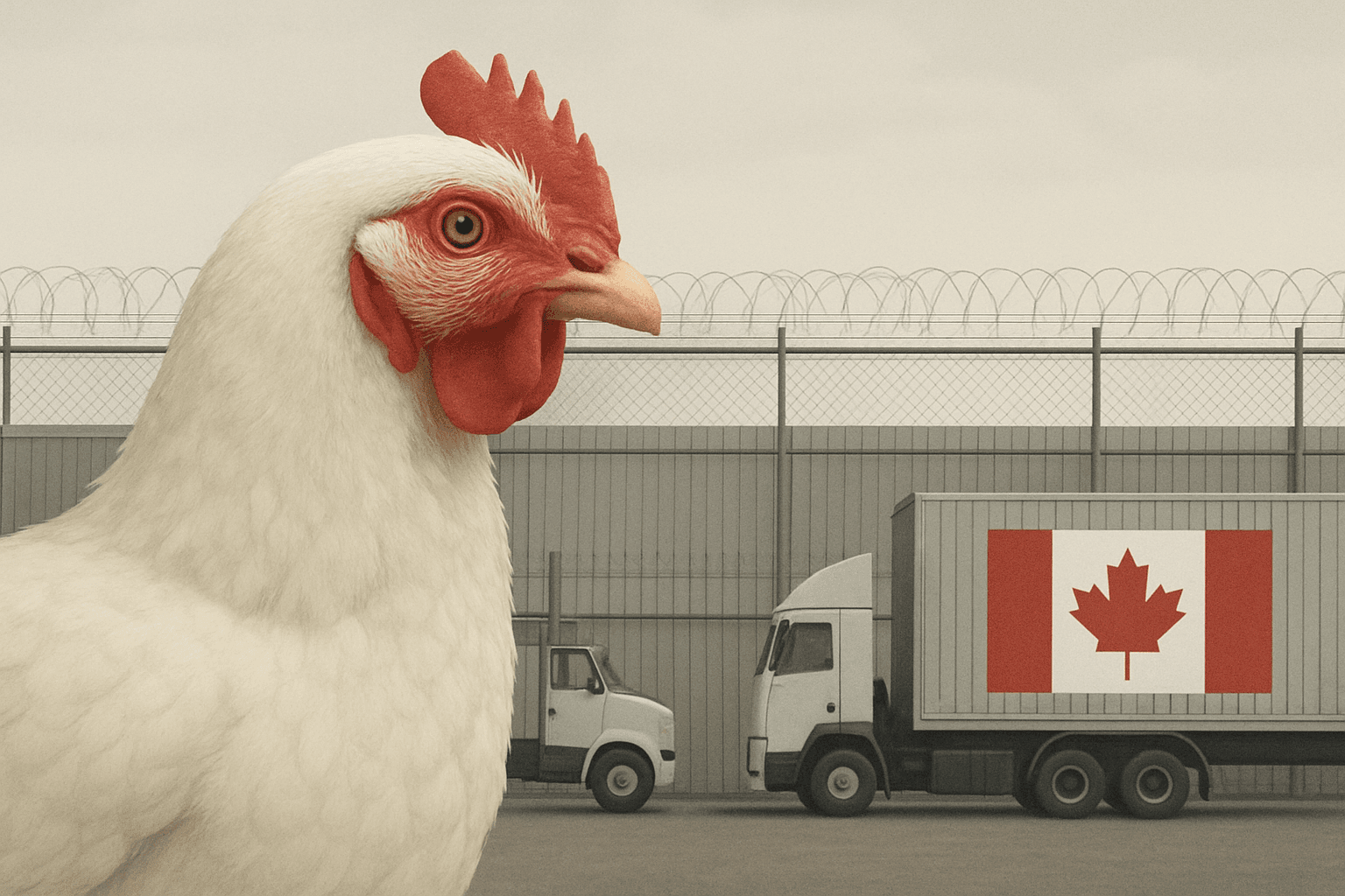 Influenza aviaire : restrictions sur les importations de volailles du Canada et des États-Unis